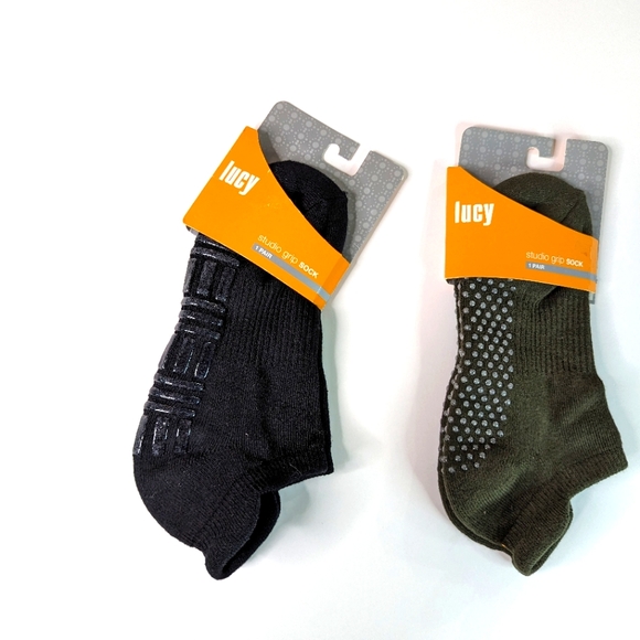 Lucy Other - NWT Women's Non slip grip yoga socks bundle